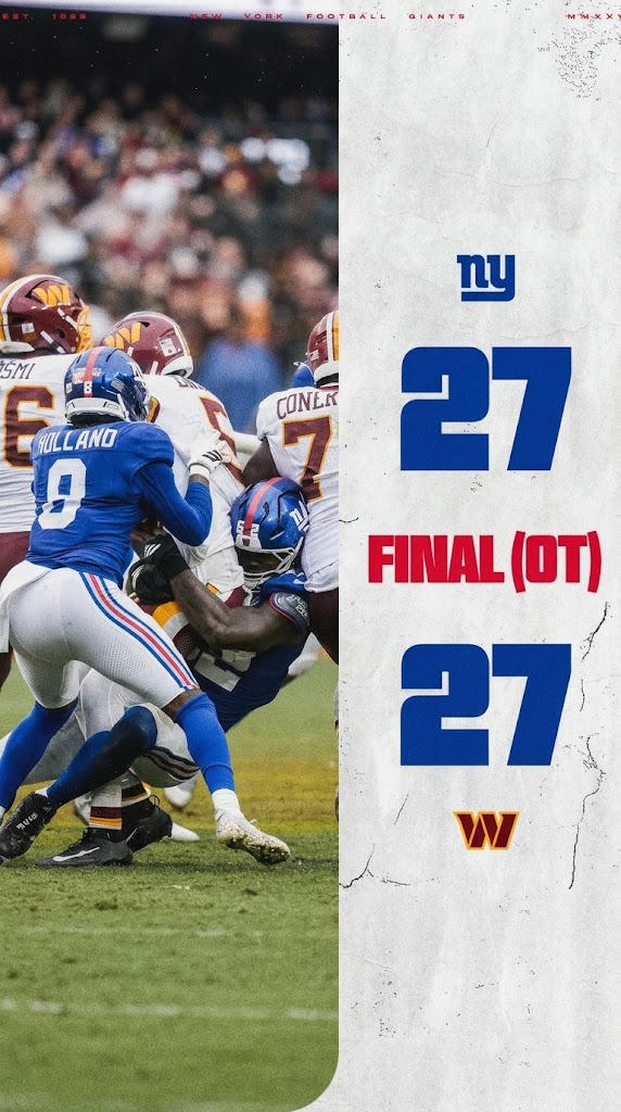 NYG v WAS